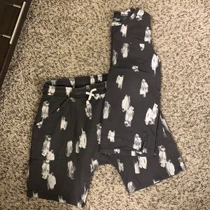 Boys matching set